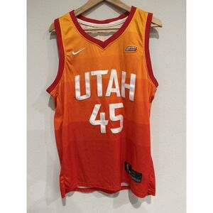 Utah Jazz Donovan Mitchell -5 For The Fight-Swingman Nike Jersey- Men's Size 50